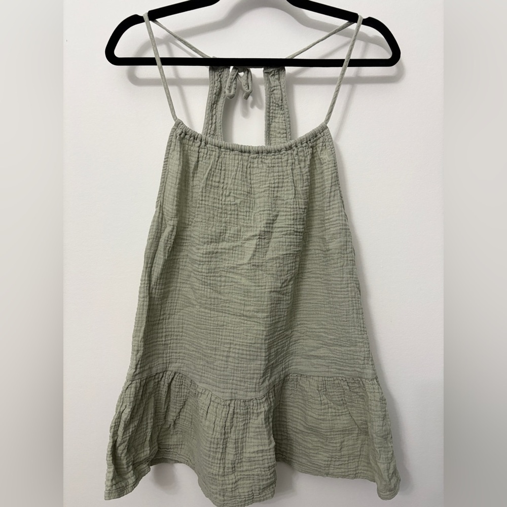Xhilaration Sage Swim Cover-up
